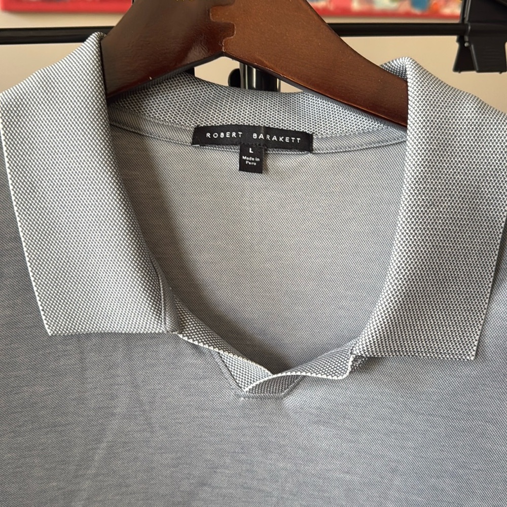 Robert Barakett short sleeve polo shirt